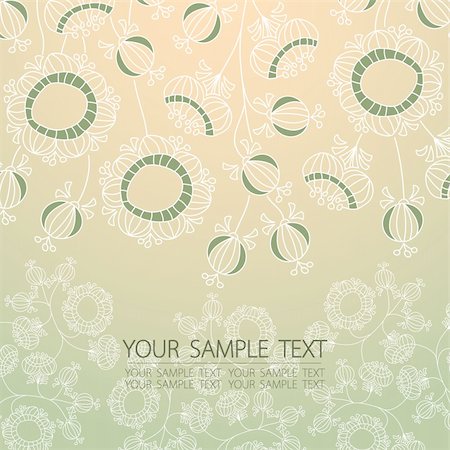 simsearch:400-04835543,k - flowers vector illustration Photographie de stock - Aubaine LD & Abonnement, Code: 400-04206600