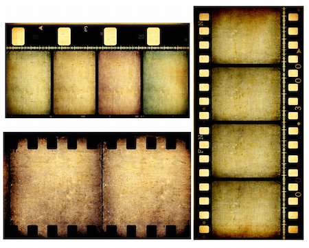 film texture - Close up of vintage movie film strips Stock Photo - Budget Royalty-Free & Subscription, Code: 400-04209465