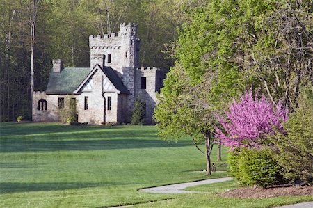 Squire's Castle - historic landmark of Ohio Foto de stock - Super Valor sin royalties y Suscripción, Código: 400-04209797