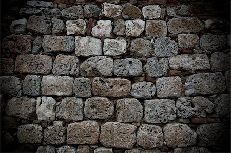 simsearch:400-04863695,k - A wall of aged grey stones in line Photographie de stock - Aubaine LD & Abonnement, Code: 400-04200139