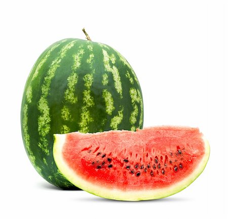 simsearch:400-05717203,k - Big red watermelon isolated on white background Stock Photo - Budget Royalty-Free & Subscription, Code: 400-04201940