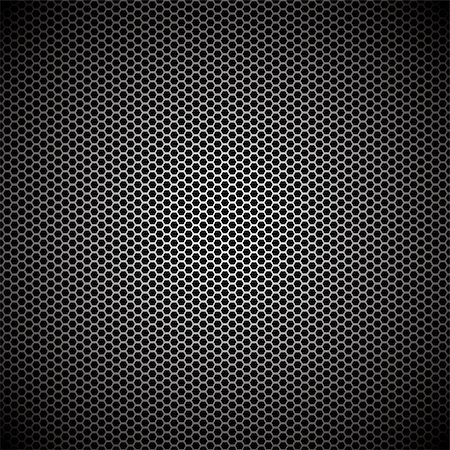 Hexagon metal background with light reflection ideal wallpaper Stock Photo - Budget Royalty-Free & Subscription, Code: 400-04202429