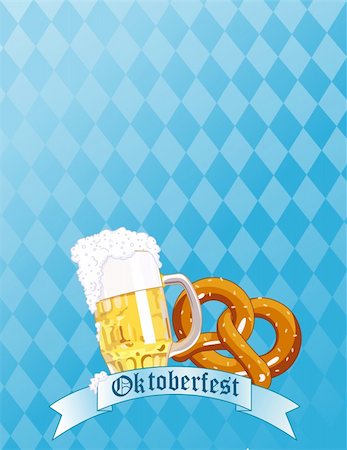 Vertical  Oktoberfest Celebration Background with Copy space. Stock Photo - Budget Royalty-Free & Subscription, Code: 400-04203280