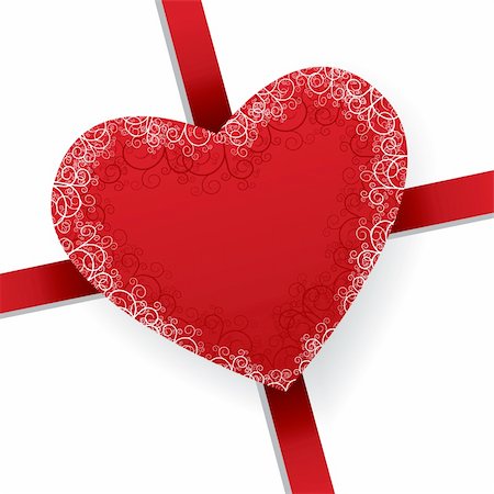 simsearch:400-04667710,k - closeup of shiny heart on valentines day present Photographie de stock - Aubaine LD & Abonnement, Code: 400-04216081