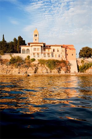 Medieval fortified town on the ocean, Rab, Croatia Stock Photo - Budget Royalty-Free & Subscription, Code: 400-04217977