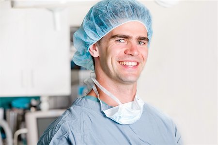 A portrait of a surgeon in an operating room Stock Photo - Budget Royalty-Free & Subscription, Code: 400-04218063