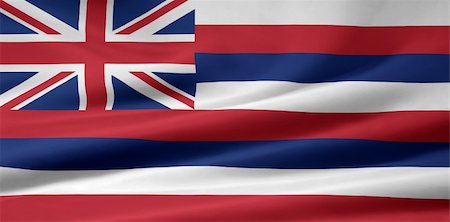 simsearch:400-05143182,k - Large flag of Hawaii Foto de stock - Super Valor sin royalties y Suscripción, Código: 400-04219318