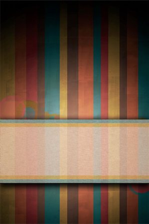 simsearch:400-06640545,k - beautiful shapes in a retro looking background Stock Photo - Budget Royalty-Free & Subscription, Code: 400-04219354