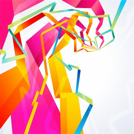 simsearch:400-05694465,k - vector background with abstract lines Foto de stock - Super Valor sin royalties y Suscripción, Código: 400-04219680