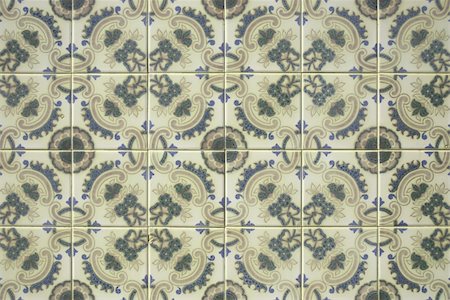 simsearch:400-08962382,k - Detail of Portuguese glazed tiles. Stock Photo - Budget Royalty-Free & Subscription, Code: 400-04212965