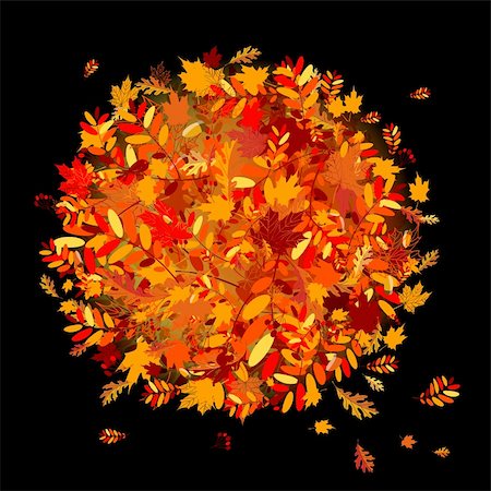 simsearch:400-05254593,k - Autumn leaves background for your design Stock Photo - Budget Royalty-Free & Subscription, Code: 400-04224742