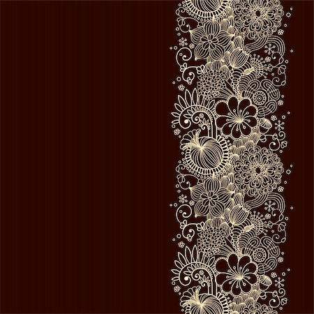 simsearch:400-06066227,k - Seamless beautiful floral background pattern. Vector illustration Stock Photo - Budget Royalty-Free & Subscription, Code: 400-04224922