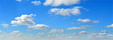 simsearch:400-03944472,k - perfect blue sky and white clouds Stock Photo - Budget Royalty-Free & Subscription, Code: 400-04226587