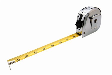 simsearch:400-07246719,k - Measuring tape isolated on the white background Stockbilder - Microstock & Abonnement, Bildnummer: 400-04226591