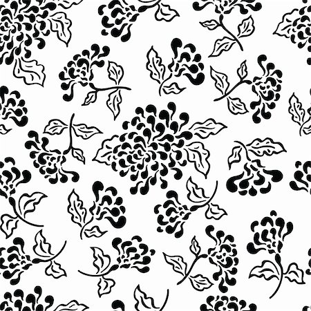 sashayezik (artist) - Colorful seamless pattern - abstract flowers Foto de stock - Super Valor sin royalties y Suscripción, Código: 400-04227258
