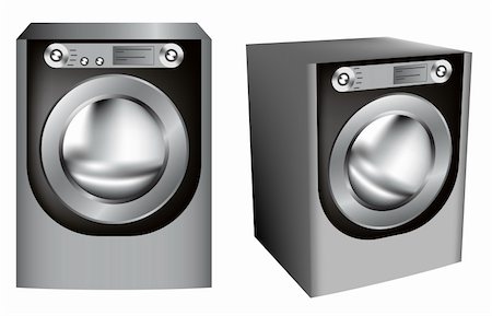 robisklp (artist) - Vector washing machine Fotografie stock - Microstock e Abbonamento, Codice: 400-04227430