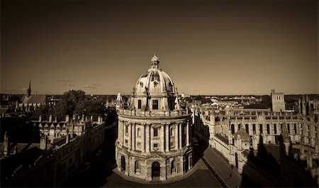 simsearch:841-03872729,k - Radcliffe Camera and part of All Souls College to the right in Oxford , Oxfordshire, England. Stock Photo - Budget Royalty-Free & Subscription, Code: 400-04228553