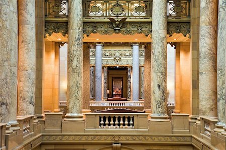 Interior of State Capitol of Minnesota in St. Paul. Photographie de stock - Aubaine LD & Abonnement, Code: 400-04228682