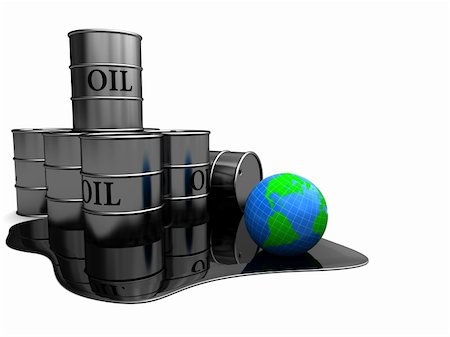 simsearch:400-05073128,k - abstract 3d illustration of oil pollution of earth globe Fotografie stock - Microstock e Abbonamento, Codice: 400-04228807