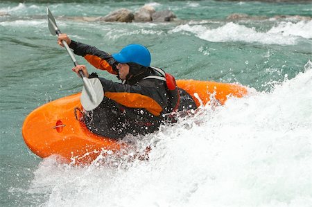 simsearch:400-03963892,k - August kayak trip on the waterfalls of Norway Stockbilder - Microstock & Abonnement, Bildnummer: 400-04228812