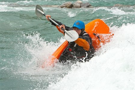 simsearch:400-03963892,k - August kayak trip on the waterfalls of Norway Stockbilder - Microstock & Abonnement, Bildnummer: 400-04228813