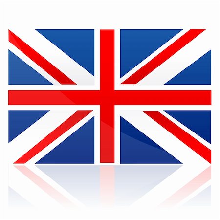 simsearch:400-06326700,k - illustration of flag of london on isolated background Stock Photo - Budget Royalty-Free & Subscription, Code: 400-04228880