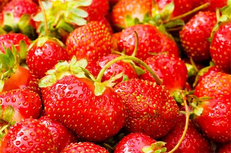 simsearch:400-04243170,k - Lots of strawberries arranged as the background Stock Photo - Budget Royalty-Free & Subscription, Code: 400-04229455