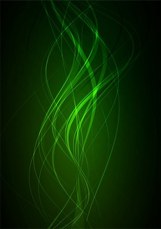 round objects - Dark green abstract glowing background EPS 10 vector file included Photographie de stock - Aubaine LD & Abonnement, Code: 400-04223272