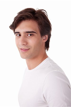simsearch:400-06477858,k - Portrait of a handsome young man Stock Photo - Budget Royalty-Free & Subscription, Code: 400-04223364