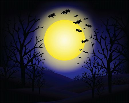 simsearch:400-04255918,k - halloween invitation or background and bats Stock Photo - Budget Royalty-Free & Subscription, Code: 400-04223796