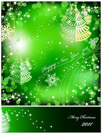 simsearch:400-08411550,k - Green background with sparkles star. Vector illustration Stock Photo - Budget Royalty-Free & Subscription, Code: 400-04223969