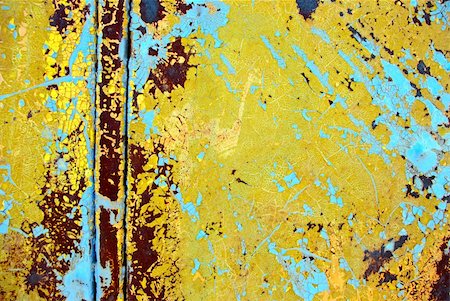 simsearch:400-07620929,k - the old rusty iron surface with paint stripped Stock Photo - Budget Royalty-Free & Subscription, Code: 400-04234368