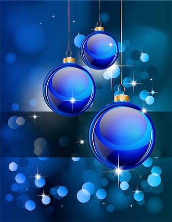 simsearch:400-04132394,k - Suggestive Elegant Christmas Backgrounds with Stunning Baubles and Glitter elements Stock Photo - Budget Royalty-Free & Subscription, Code: 400-04235498