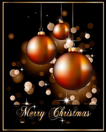 simsearch:400-04132394,k - Suggestive Elegant Christmas Backgrounds with Stunning Baubles and Glitter elements Photographie de stock - Aubaine LD & Abonnement, Code: 400-04235506