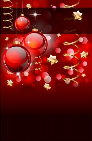 simsearch:400-05746334,k - Merry Christmas Elegant Background for Flyers or Posters Foto de stock - Super Valor sin royalties y Suscripción, Código: 400-04235501