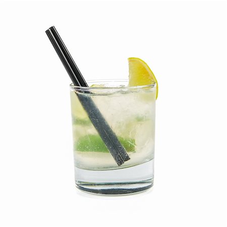 simsearch:400-04281837,k - mojito alcohol fresh cocktail  closeup on a white Stock Photo - Budget Royalty-Free & Subscription, Code: 400-04235926