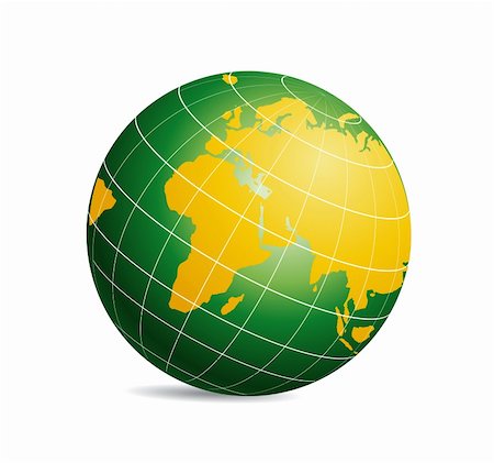 simsearch:400-05189002,k - world globe vector Photographie de stock - Aubaine LD & Abonnement, Code: 400-04236106