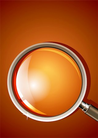 simsearch:400-04996978,k - Dark red background with loupe with space for text Photographie de stock - Aubaine LD & Abonnement, Code: 400-04236179