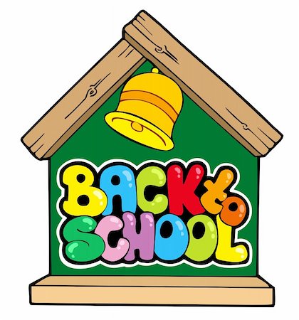 simsearch:400-04268468,k - Back to school theme 1 - vector illustration. Stock Photo - Budget Royalty-Free & Subscription, Code: 400-04236206