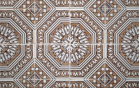 simsearch:400-08962382,k - Detail of Portuguese glazed tiles. Stock Photo - Budget Royalty-Free & Subscription, Code: 400-04236687