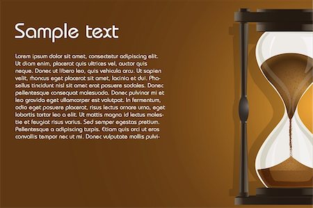 simsearch:400-04672695,k - illustration of hourglass background Photographie de stock - Aubaine LD & Abonnement, Code: 400-04237285