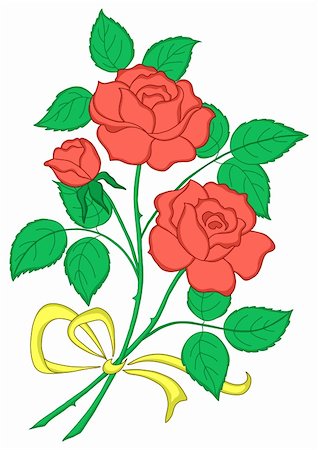 simsearch:400-03974303,k - Flowers, rose bouquet, love symbol, floral gift Photographie de stock - Aubaine LD & Abonnement, Code: 400-04239369