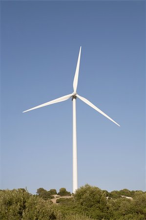 fräsen - a modern mill to generate clean energy Stockbilder - Microstock & Abonnement, Bildnummer: 400-04239520