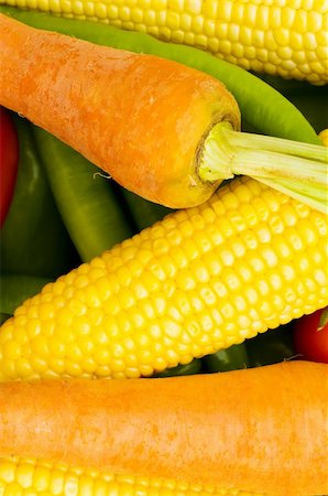 simsearch:400-04243170,k - Various colourful vegetables arranges at the market Stock Photo - Budget Royalty-Free & Subscription, Code: 400-04230224