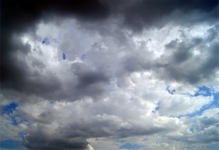 Heavy clouds in the sky before storm Stock Photo - Budget Royalty-Free & Subscription, Code: 400-04231674