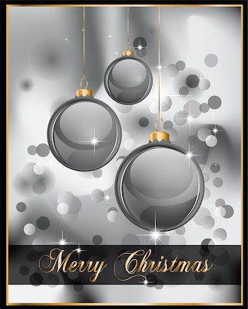 simsearch:400-05199885,k - Elegant Christmas Background with Golden details Foto de stock - Royalty-Free Super Valor e Assinatura, Número: 400-04232588