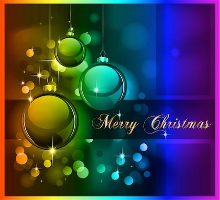 simsearch:400-04132394,k - Elegant Christmas Background with Golden details Photographie de stock - Aubaine LD & Abonnement, Code: 400-04232590