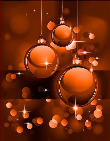 simsearch:400-05199885,k - Elegant Christmas Background with Golden details Foto de stock - Royalty-Free Super Valor e Assinatura, Número: 400-04232591