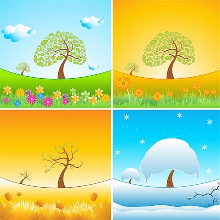 simsearch:400-05901134,k - illustration of types of weather Stock Photo - Budget Royalty-Free & Subscription, Code: 400-04240818