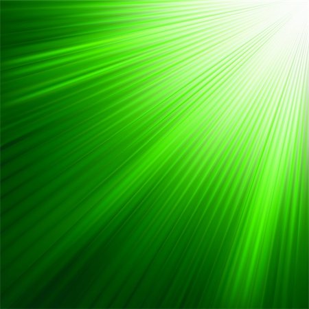 simsearch:400-04698008,k - Green luminous rays. EPS 8 vector file included Photographie de stock - Aubaine LD & Abonnement, Code: 400-04241487